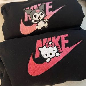 Character inspired crewneck. Hello kitty